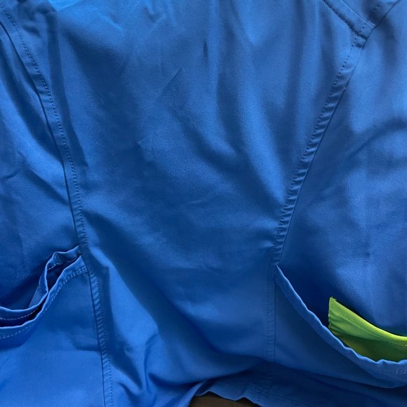 Royal Blue Scrub Set - Picture 9 of 16